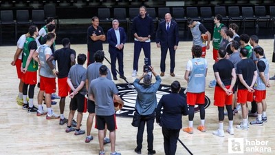 Bosna ile karşılaşacak olan A Erkek Basketbol Milli Takımımız, çalışmalarını sürdürüyor