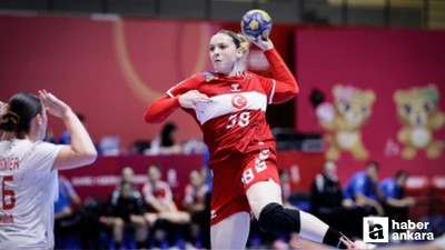 Kadın U20 Hentbol Milli Takımımız Kanada'yı mağlup etti