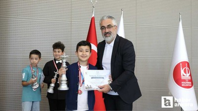 Keçiören Belediyesinden ödüllü satranç turnuvası
