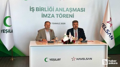 Yeşilay ile HAVELSAN arasında iş birliği protokolü imzalandı
