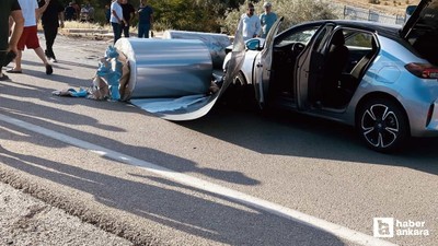 Çankırı'da 4 araçlı trafik kazasında 4 kişi yaralandı
