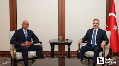 Bakan Fidan, ABD’nin Ankara Büyükelçisi Barrack’ı kabul etti