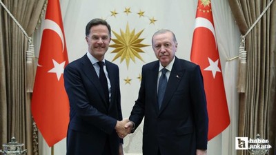 Cumhurbaşkanı Erdoğan, NATO Genel Sekreteri Rutte'yi kabul etti