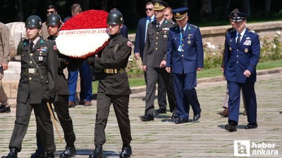 ABD Genelkurmay Başkanı Dan Caine'den Anıtkabir ziyareti!