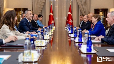 Dışişleri Bakanı Hakan Fidan, ABD'li heyetle görüştü