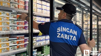 Sincan Belediyesi, market denetimlerine devam ediyor