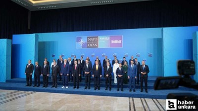 Ankara’da NATO liderlerinden 'Aile Fotoğrafı’