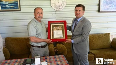 Kırıkkale'de Şehit Yusuf Ergün'ün babasına şehadet belgesi teslim edildi