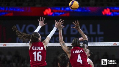 Milletler Ligi çeyrek finalinde Filenin Sultanları'nın rakibi Kanada oldu