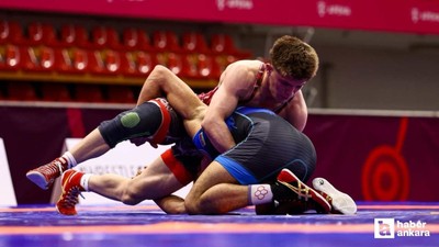 U20 Avrupa Güreş Şampiyonası’nda Umut Talha Uslu'dan bronz madalya