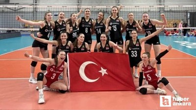 18 Yaş Altı Kadın Milli Voleybol Takımı, Avrupa ikincisi oldu