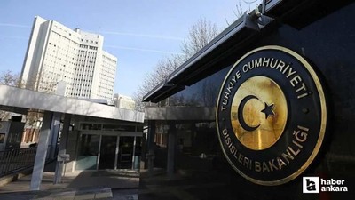 Dışişleri Bakanlığı'ndan Suriye Halk Meclisi'ne destek