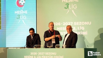 Nesine 3. Lig'de 2026-2027 sezonu fikstür çekimi yapıldı