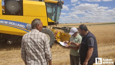 Yozgat'ta ekipler biçerdöver denetimlerine devam ediyor
