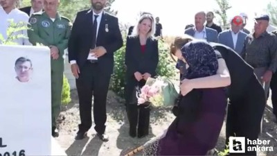 15 Temmuz Şehitleri, Kahramankazan'da kabirlerinin başında anıldı