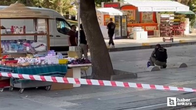 Çankaya'da şüpheli paket kontrollü şekilde patlatıldı