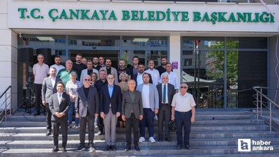 Erdal Beşikcioğlu'ndan Çankaya Belediyesi'ne dayanışma ziyareti