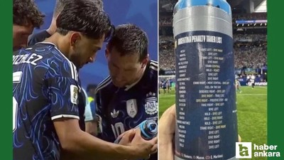 Messi, Pickford’un penaltı listesini inceledi