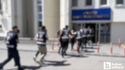 Başkentte organize suç örgütüne operasyon: 12 tutuklama!