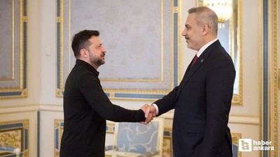 Zelenskiy'den Bakan Halan Fidan'a Ukrayna İkinci Derece Liyakat Nişanı