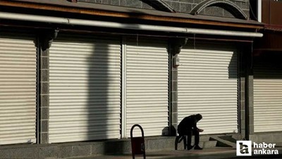 Ankara'da 6 bin 34 şirket iş başı yaparken 1164'ü kepenk indirdi