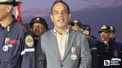 Venezuela’daki depremde 38 kişiyi kurtaran Türk vatandaşına "Kahramanlık Nişanı" takdim edildi