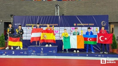 Genç milli masa tenisçiler, Avrupa Şampiyonası'nda 3 madalya kazandı