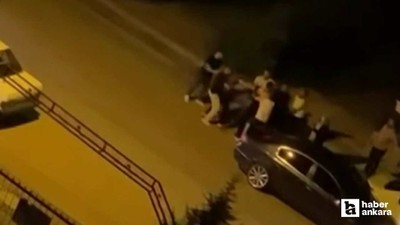 Sincan'da sokak ortasındaki kavgayı vatandaşlar ayırdı