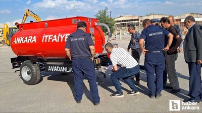 ABB, Beypazarı'nda 59 mahalleye su tankı gönderdi!