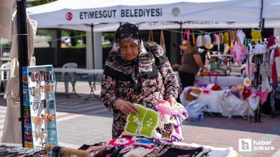 Etimesgut Belediyesi 14. Kadın Emeği Pazarı ile üreten kadınlarla vatandaşları buluşturdu