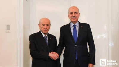 TBMM Başkanı Kurtulmuş, Devlet Bahçeli'yi ziyaret etti!
