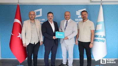 TİMBİR'den Basın İlan Kurumu Ankara Bölge Müdürü Atakan Çelik'e ziyaret