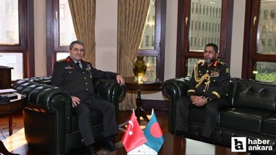 Genelkurmay Başkanı Orgeneral Bayraktaroğlu, Waker-Uz-Zaman ile bir araya geldi