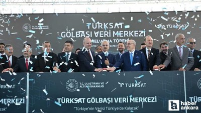 TÜRKSAT Gölbaşı Veri Merkezi'nin temeli atıldı!