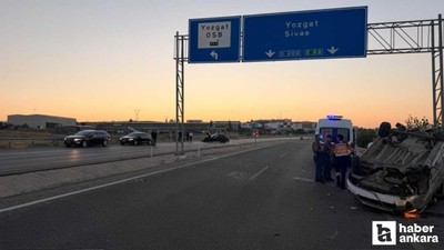 Yozgat'ta meydana gelen kazada 2 kişi yaralandı