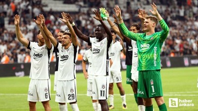 Beşiktaş, Avrupa Ligi'nde Midtjylland karşısında tek golle tur avantajını kaptı