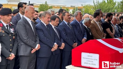 Altındağ'daki kazada vefat eden uzman çavuş son yolculuğuna uğurlandı