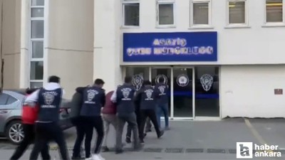 Ankara'da 2 milyon TL'yi çalan şüpheliler 2 saat içinde yakalandı
