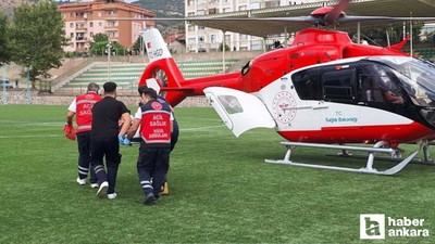 Çorum’da parmağı kopan çocuk Ankara'ya sevk edildi!