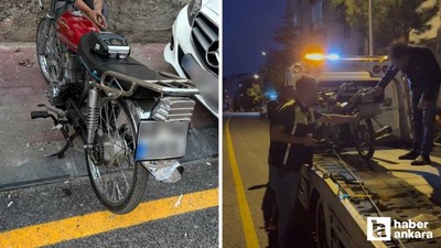 Kırşehir'de sahte plaka ve abartı egzoz kullanan ehliyetsiz sürücüye 196 bin TL ceza!