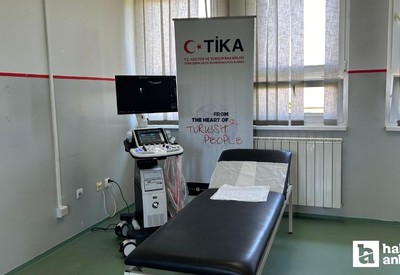TİKA Bosna Hersek’teki bir sağlık kuruluşuna ultrason cihazı gönderdi