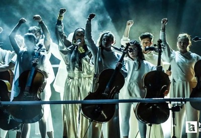 Ankara'da konser veren Imany'den Filistin'e destek çağrısı