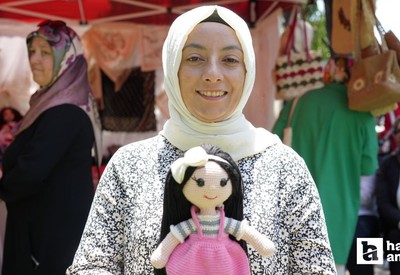 Kırıkkale’de üretilen bez bebekler yurt dışında talep görüyor