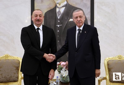 Azerbaycan Cumhurbaşkanı Aliyev, Cumhurbaşkanı Erdoğan'ın davetlisi olarak Ankara'ya geldi