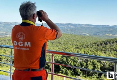 Yozgat'ta orman yangınlarına karşı önlem! Gözetleme kulelerinden izleniyor!