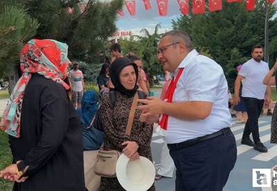 Keçiören Belediye Başkanı Özarslan Ihlamur Vadisi’nde vatandaşlarla buluştu