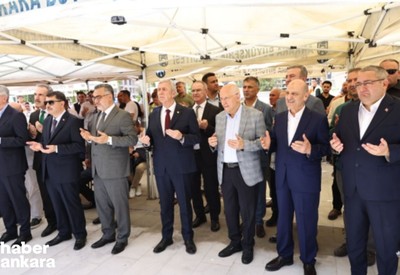 Ankara Yenimahalle'deki Hacı Zeliha Sucu Camii ibadete açıldı