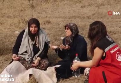 Kızılcahamam’daki yangının tanığı: Çok korktum