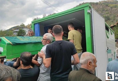 Ankara'da komşusu tarafından öldürülen kadının cenazesi Çorum'da defnedildi