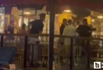 Ankara’da bir kafedeki kavgada yumruklar havada uçuştu